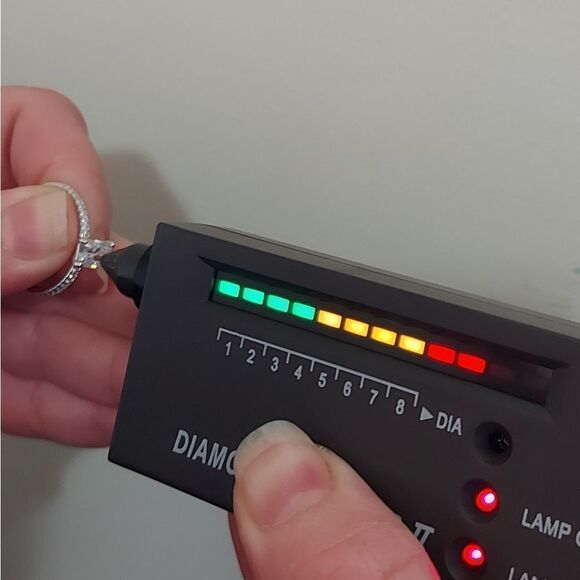 1 Carat Ice Cut Rectangular Moissanite 925 Silver Engagement Wedding Ring - Picture 5 of 13